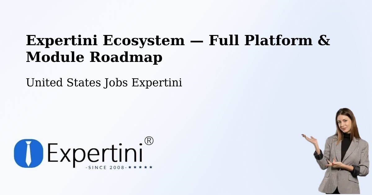 Expertini Ecosystem — Full Platform & Module Roadmap – Center Point